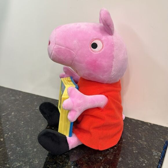 Read With Me Peppa Pig Educational Read Out Loud-Talks-Asks Questions-Sings-Game - Picture 4 of 10